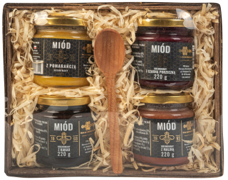 Darčekový kôš Set Cream Honeymings 880g