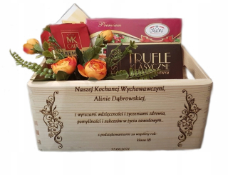 Darčekový kôš, narodeniny, svadba, meno + Engrin