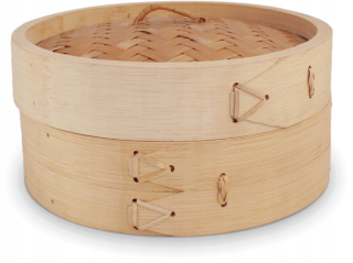 Bambusový kôš na varenie pary 25 cm