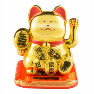 Ázijska kuchyňa - Lucky cat MANEKI-NEKO šťastné mačiatko (10cm)