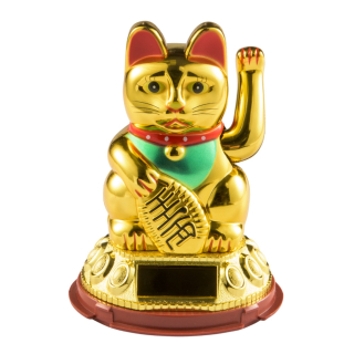 Ázijska kuchyňa - Mačka šťastie maneki-neko mačiatko šťastie (8,75 cm)