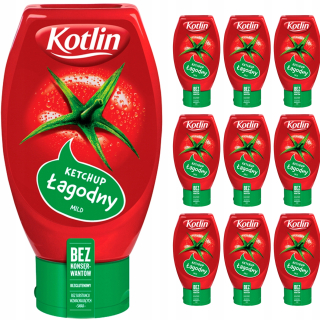 Kotlin Mierny paradajkový kečup 10x450g
