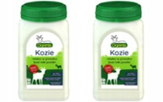Kozie mlieko v prášku, 2 ks, každá po 200 g.