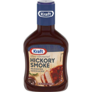 Kraft Hickory Smoke BBQ, dymová BBQ príchuť USA omáčka