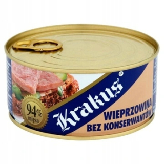 Krakus bravčové mäso bez konzervantov Konzervované x 6