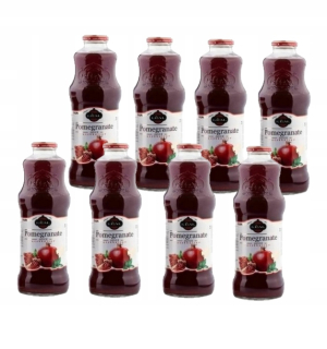 Granátové jablko Králne granátové jablko šťava 100% 8x1000 ml