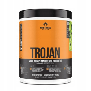 Kreatín - Kreatín Fire Snake Trojan 500g zelené jablko