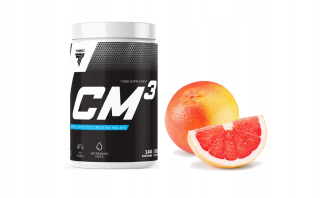 Kreatín - CREATINA TREC CM3 Prášok 500g grapefruit