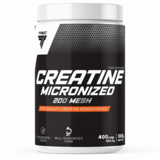 Kreatín - CREATINA TREC CHADINA MICRONZAČNÝCH 200 SME 400KAPS
