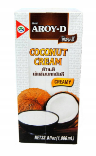 Ázijska kuchyňa - Coconut Cream 1L kokosový krém 1000ml Aroy-D