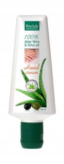 Krém na ruky: Aloe Vera & Olive Oil Finclub