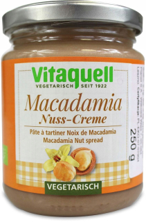 Macadamia Bio Nut Cream - Vitaquell - 250g