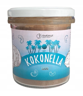KruKam KOKONELLA Arašidová pasta Coconut Kešu