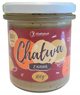 Krukam Turecká Halva s kávou bez cukru 300g