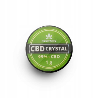 CBD - Crystal CBD 99% - 1G Hemp KING Premium Certificate