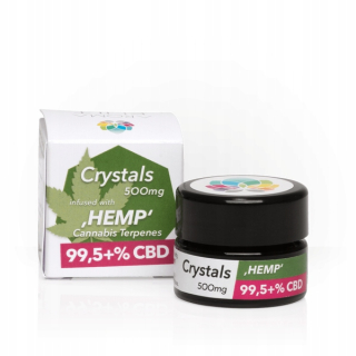 CBD - Konope 500mg / 99,5+ kryštály% CBD Aromakult