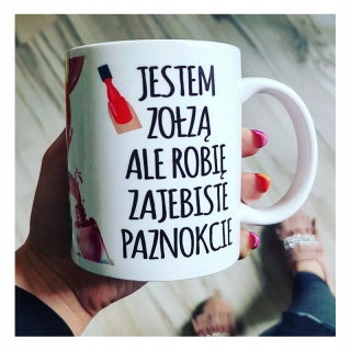 Hrnček Som ja učiním ZOŁZĄ úžasné NAILS