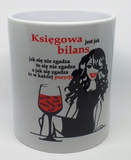 Účtovný darčekový hrnček