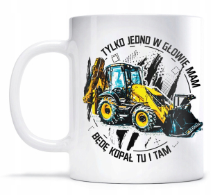 Darček k narodeninám Hrnček Bager Loader