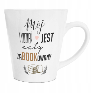 Šálka latte darček pre fanúšik knihy Rád čítam