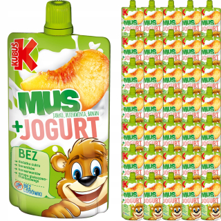 Winnie Mus + jogurt Apple Peach Banana 36x80g
