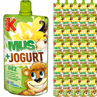Winnie Mus + Natural Yogurt Apple Banana 36x80g