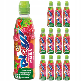 Winnie Play Drink Water Carrot Raspberry 12x400ml