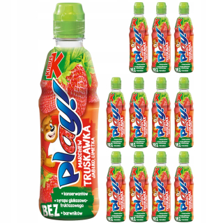 Winnie Play Drink Voda Carrot Strawberry 12x400ml