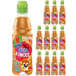 Winnie Play Drink Water Fruit Apple Raspberry 12x400ml