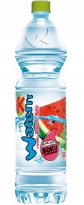 Kubuś Play vodný melón a mäta 1,5 l 6 kusov