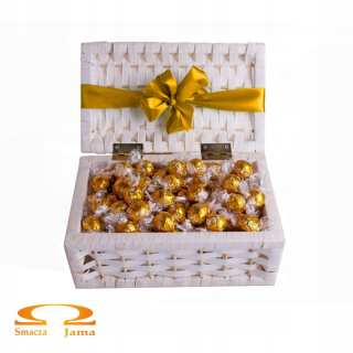 Krabica praliniek Lindt Lindor Mango 1kg