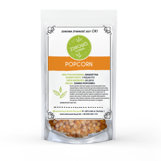Kukuričný popcorn Premium Natural 25 kg