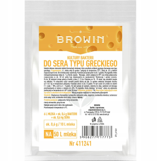 Bakteriálna kultúra pre grécky syr