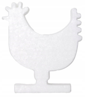 Veľkonočná dekorácia - Veľkonočná figurína plastová sliepka 14 cm