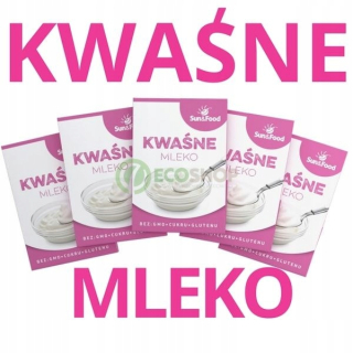 Kyslé mlieko slnko a jedlo