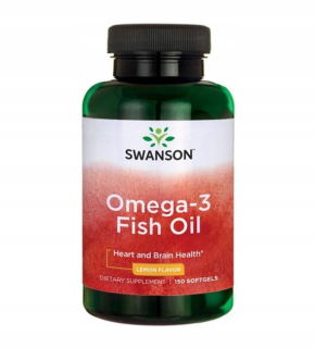 Omega-3 Kyseliny 180EPA / 120DHA 150 Swanson kapsuly