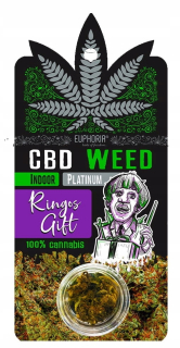 CBD - Kvety CBD Weed Platinium Ringos darček Canamed