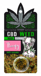 CBD - Konope Flowers Herb CBD Weed Therapy 1g Euphoria