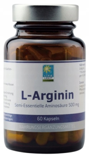 L-Arginín 60 kapsúl životné svetlo arginín vitamín
