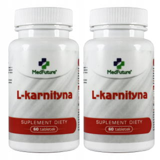 Spaľovač tuku - L-karnitínový tuk spaľovanie 120 tabliet 2 balenia