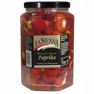 LA SIENNA Sladká a sladká paprika so syrom 1550g