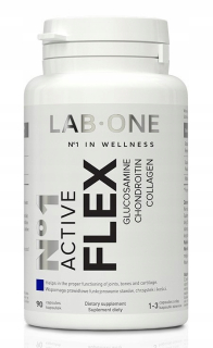 Ochrana kĺbov - Lab One Active Flex 90K Glukozamínové kolagénové rybníky