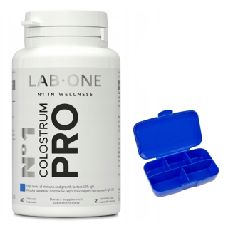 Lab jeden Colostrum Pro 60 K Cow's Cow Cowhide Odpor