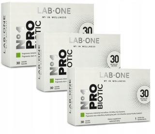 LAB ONE N1 PROBIOTIC 3 x 30 kapsúl zdravé črevá