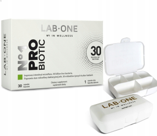 Lab One N1 probiotické 30 čiapky. Zdravými črevami + zadarmo