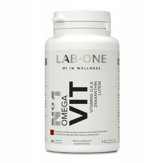 LAB ONE OMEGA VIT 60 kap. EPA DHA MASTNÉ KYSELINY
