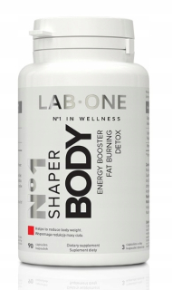 Spaľovač tuku - Lab One Shaper teleso 90 KAP. Detox Tuk