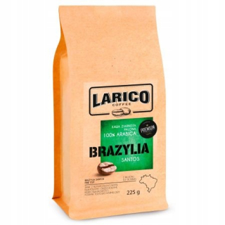 Zrnková káva - Larico Brazília Coffee Fazuľa vystrelili 225 g