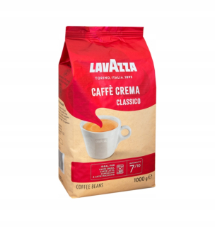 Zrnková káva -  Kávové zrná LAVAZZA CLASSICO CAFFE CREMA 1 KG