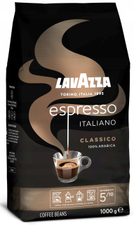 Zrnková káva - Lavazza Espresso Italiano Classico Fazuľa 1kg